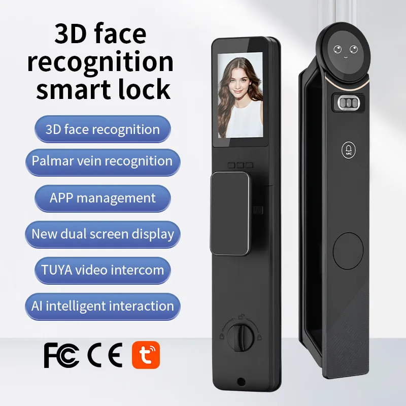 AI520 ອັດໂນມັດ AI Smart Lock ຢ່າງສົມບູນ