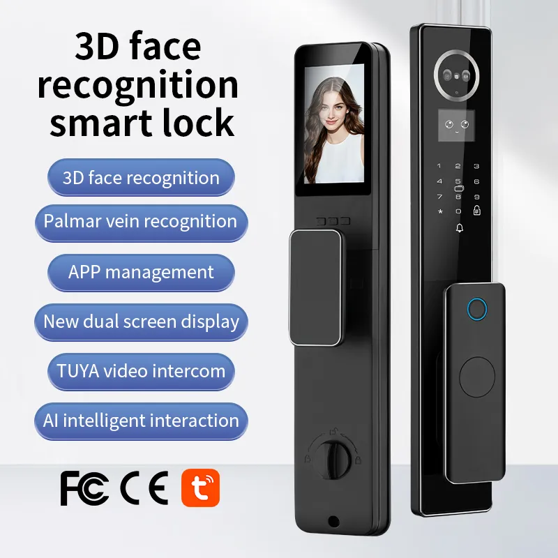 AIC618 ອັດຕະໂນມັດ AI Smart Lock ຢ່າງເຕັມສ່ວນ