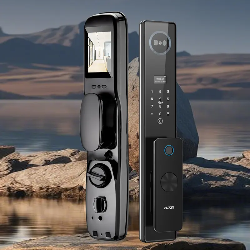 ລັອກປະຕູແບບປະສົມປະສານກັບປຸ່ມກົດ